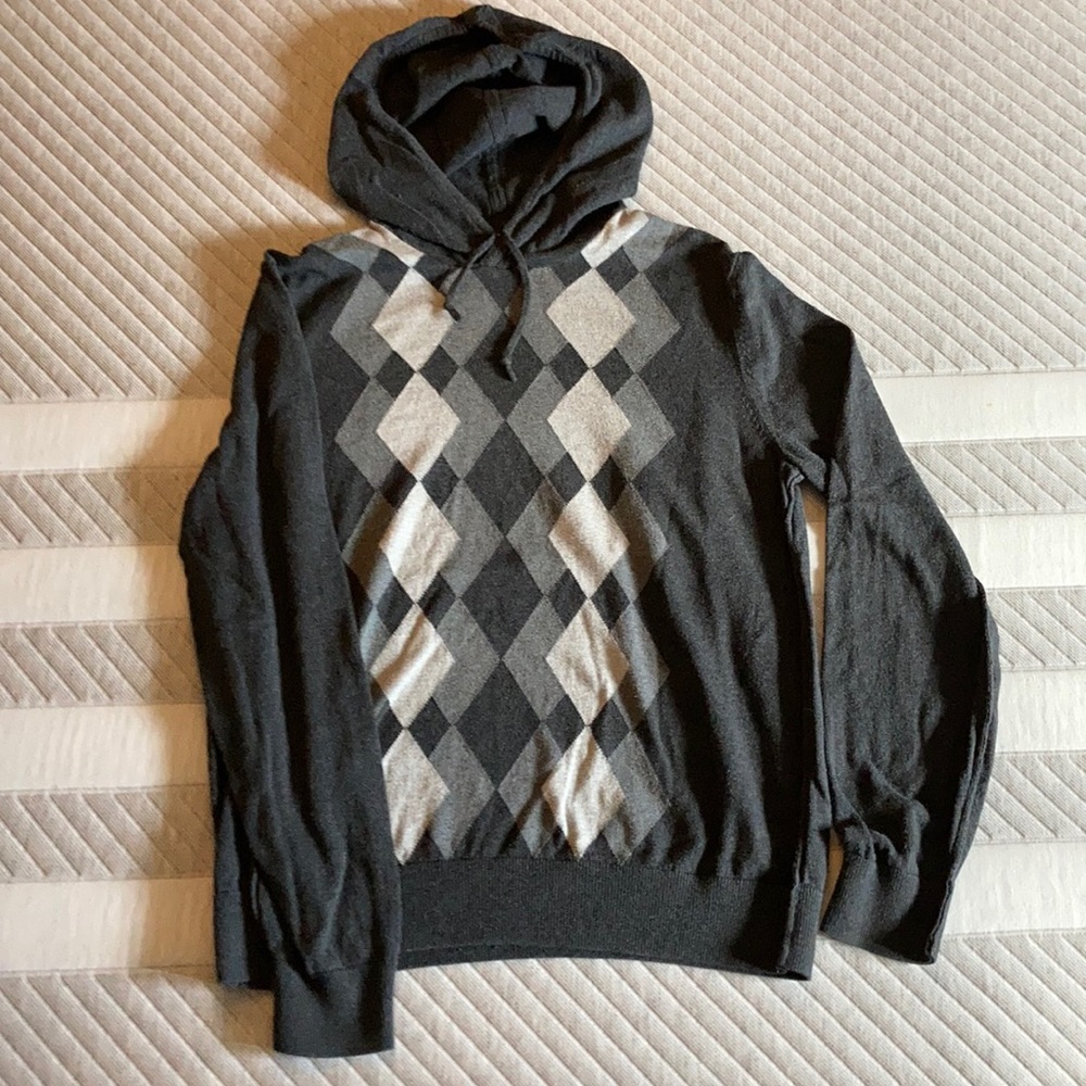 Gray Hooded Sweater